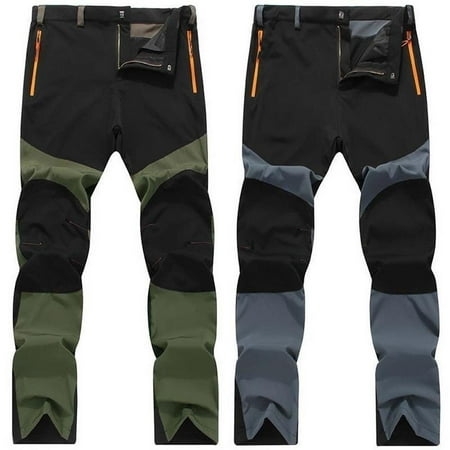 Casual Thin Mens Outdoor Sports Snowboard Pants Waterproof Hiking Trousers