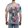 thumbnail image 5 of Hippie Great Dane Portrait Watercolor Tie-Dye Vintage Styles All Over Print 3D Shirt Unisex Merch Danes Dog Lover Gifts - 00014, 5 of 6