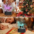 thumbnail image 6 of YSITIAN Unicorn Night Light for Kids,Unicorn 3D Illusion Table Desk Lamp 7 or 16 Colors Changing Dimmable Birthday Gift YT02-87, 6 of 6