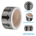 thumbnail image 3 of Unique Bargains Flow Arrow Tape, Polyethylene Pipe Marking Sticker, 2 inch x 66 ft, Gray/Black, 3 of 4