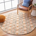 thumbnail image 2 of SAFAVIEH Trace Shavonne Geometric Trellis Wool Area Rug, Ivory/Navy, 3' x 5', 2 of 10