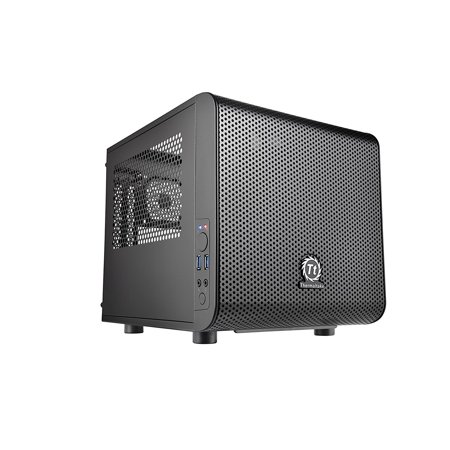 Thermaltake Core V1 mITX Small Form Factor Cube Gaming Desktop Chassis -