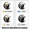 thumbnail image 3 of 4 pegatinas adhesivas láser para ventana, estáticas, con diseño de gato y luna, electrostáticas, de doble cara, 3 of 8