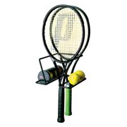 RacorPro Tennis Racquet and Ball Rack