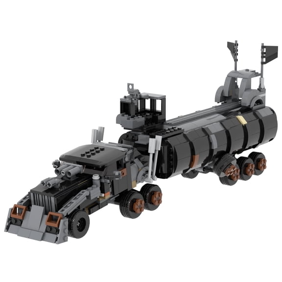 MOOXI Mad Car Building Set,Creative Cute Building Blocks Children Kit,Gifts for Kids(710pcs)