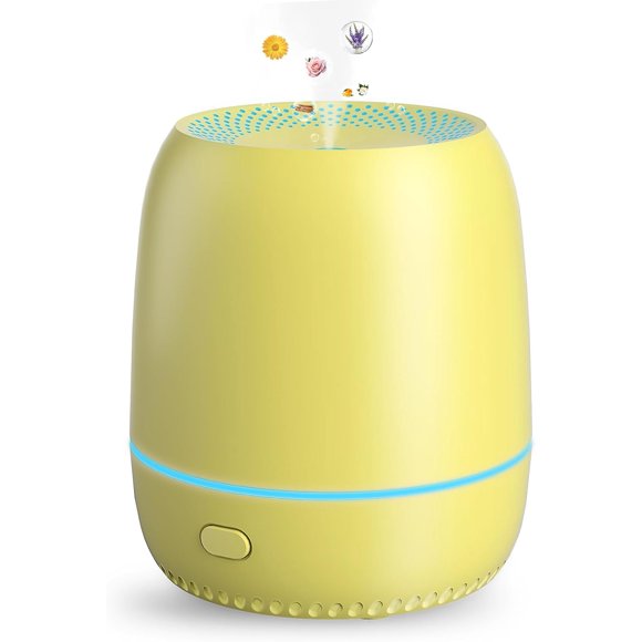 Huachuang 150ml Essential Oil Diffuser: Ultrasonic Aromatherapy Fragrant Oil Vaporizer Humidifier Large Capacity with 7 Color LED Lights Auto Shut-Off for Bedroom, Office, Living, Yoga