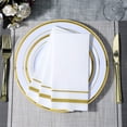 thumbnail image 4 of Servilletas de baño desechables FOCUSLINE 200 Linen Feel Gold, 4 of 7