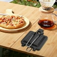 thumbnail image 2 of Misright Portable Folding Sandwich Maker Nonstick Double Sided Bread Toast Maker, 2 of 10