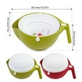 Double Drain Basket Bowl Rice Washing Kitchen Sink Strainer Noodles