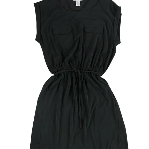 Bar Iii Womens Cuffed Fit & Flare Dress