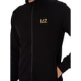 thumbnail image 5 of EA7 Logo Zip Through Tracksuit, Black, 5 of 10