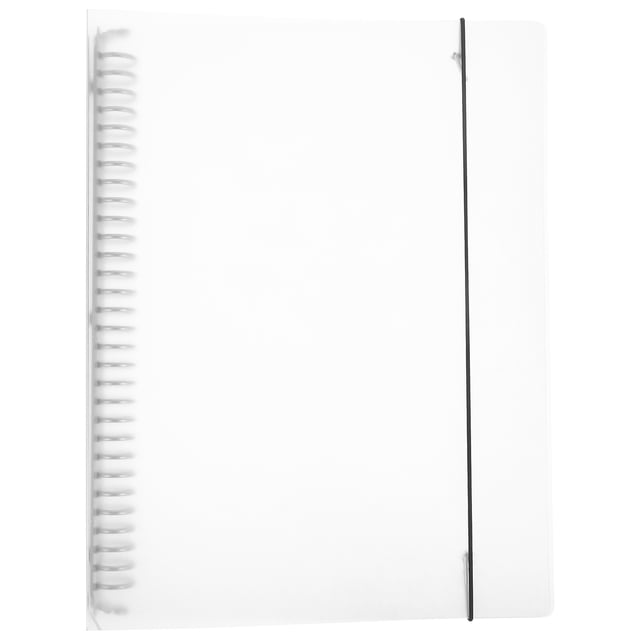 Loose Leaf Binder Cover Binding Belt Closure Binder Shell Refillable Notebook Shell Binder Cover