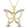 thumbnail image 1 of 0.03CTW-DIA BUTTERFLY PENDANT, 1 of 1