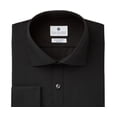 thumbnail image 2 of Ryan Seacrest Distinction Men's Comfort Collar Button Up Dress Shirt Black Size 17.5X32X33, 2 of 3