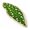 Green, variant on Leaf-shaped Sisal Cat Scratcher For Wall And Floor Large Scratch Pad Indoor Catsniture Protection Extra Mounted Mat Claw Care (ta