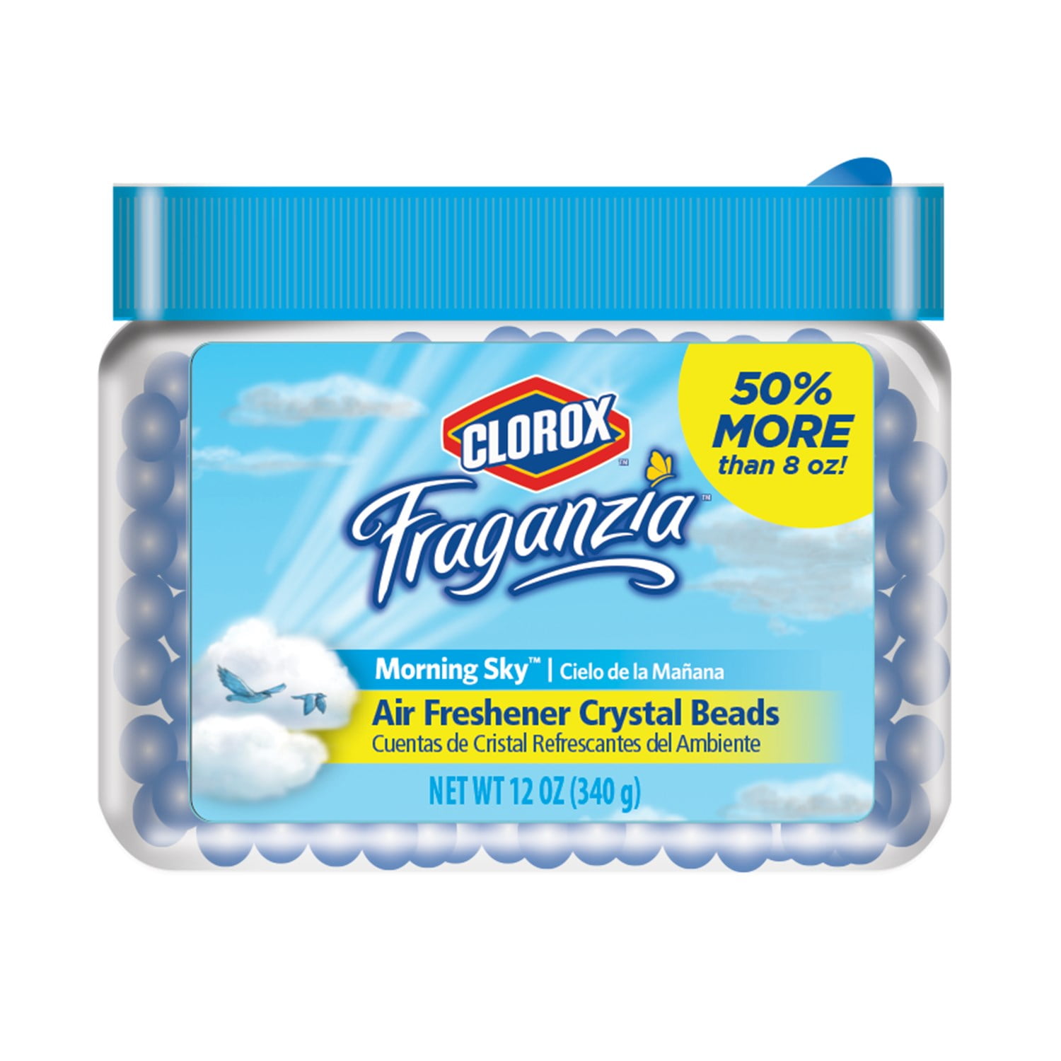 Clorox Fraganzia BB0149 Crystal Beads Air Freshener in Morning Sky