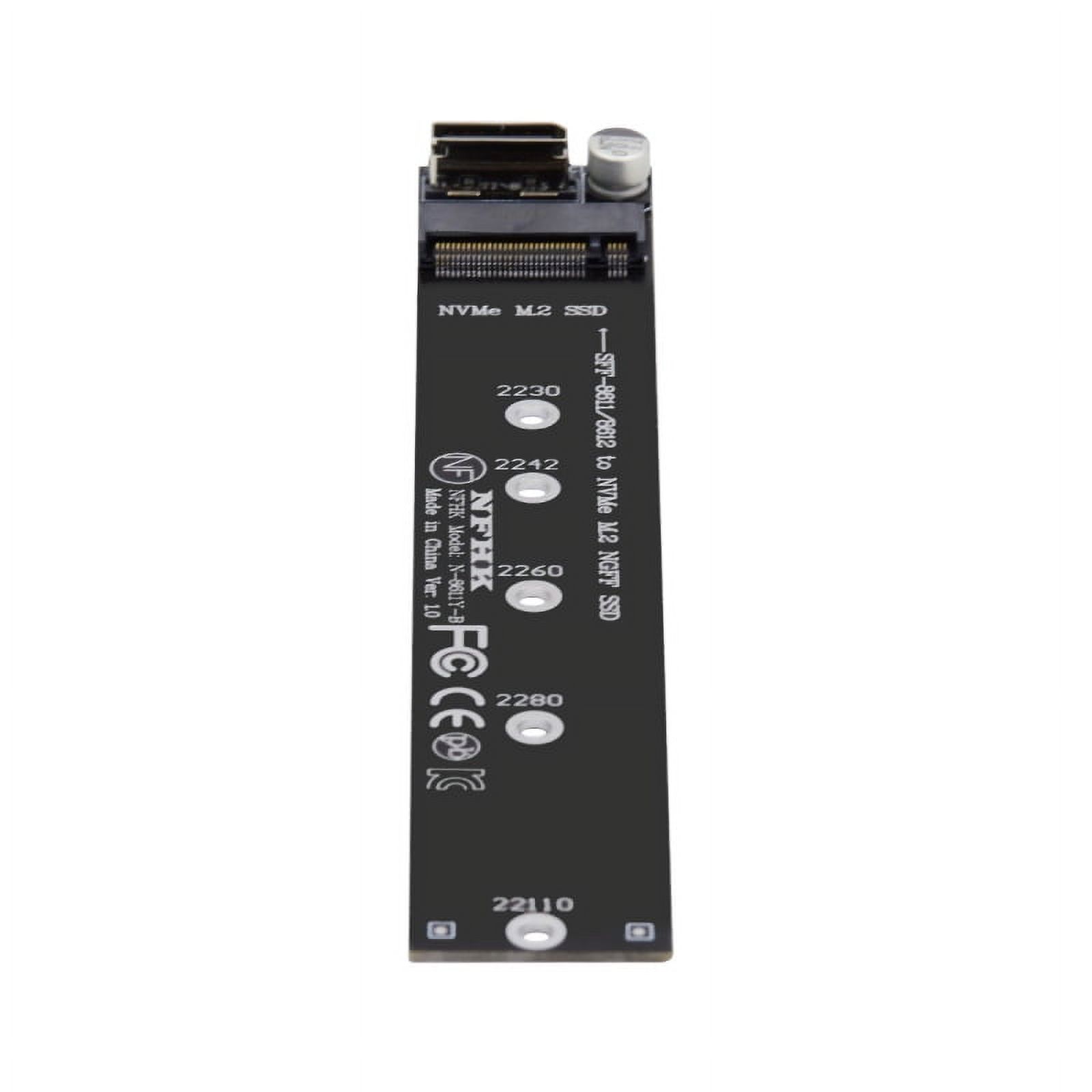 JSER Oculink SFF-8612 SFF-8611 to M.2 Kit NGFF M-Key to NVME PCIe SSD 2280 22110mm Adapter for Mainboard - image 3 of 7