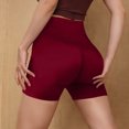 thumbnail image 5 of Lenpel Yoga Shorts for Women Seamless High Waisted Butt Lifting Athletic Running Workout Shorts Booty Biker Shorts, 5 of 6