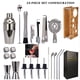 thumbnail image 2 of Xihbxyly Juego de Coctelera de 23 Piezas con Soporte para Barman, Acero Inoxidable de Primera Calidad, Diseño a Prueba de Fugas, Ideal para Bares En Casa, Fiestas y Viajes, Regalo Ideal para Hombres,, 2 of 7