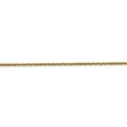 thumbnail image 5 of Auriga Fine Jewelry 14K Yellow Gold 1.65mm Cable Chain Necklace 16inch for Women, 5 of 6