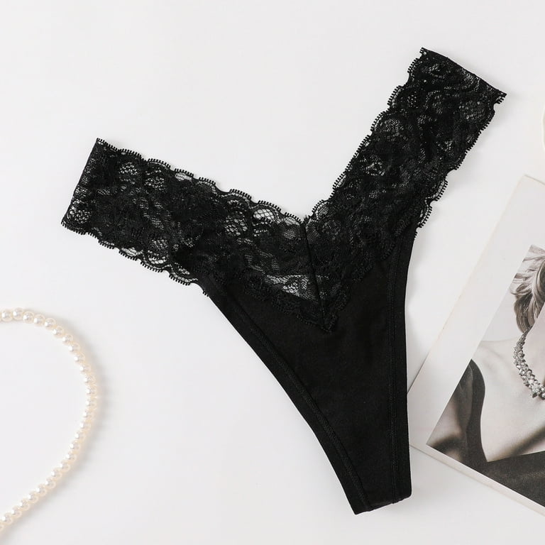 Buy Mid High Black Cotton Panties For Women Plus Size online