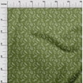 thumbnail image 2 of oneOone Cotton Poplin Green Fabric Florals Sewing Material Print Fabric By The Yard 42 Inch Wide, 2 of 4