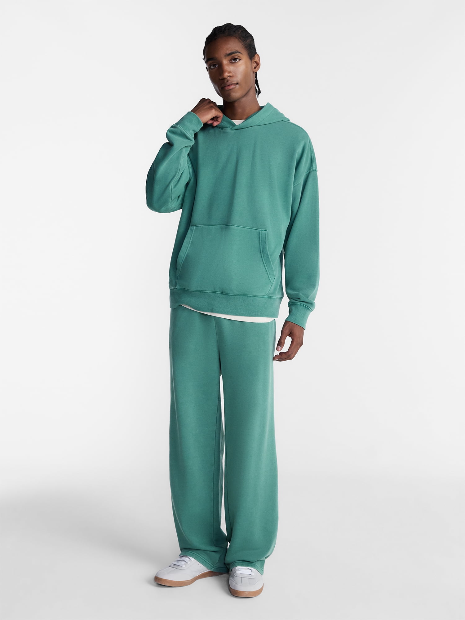 No Boundaries Soft Fleece Vintage Straight Sweatpants, Men's XS-5XL