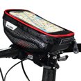 thumbnail image 1 of Bolsa impermeable para teléfono de bicicleta, soporte para teléfono de bicicleta con marco con pantalla táctil sensible, bolsa para manillar de bicicleta, manillar de bicicleta, MTB,, 1 of 4