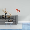 thumbnail image 2 of Estatua De Resina De Alce Reno Y Caballo Dala Sueco, Colección De Adornos Para Armario, Mesa, Estantería, Entrada, Decoración Del Hogar, Figura De Animal, 2 of 8