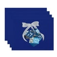 thumbnail image 2 of Holiday Essence Turn, Turn, Turn Geometric Print Placemat, 2 of 2