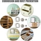 thumbnail image 4 of 10 piezas sujetadores conector TUNC leva rueda bloqueo conexión armario excéntrico fijador muebles conectores Sencillez, 4 of 5