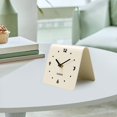 thumbnail image 1 of Reloj de escritorio, reloj decorativo, adorno de metal silencioso, reloj de mesa moderno, reloj de estante para decoración de interiores, sala de, 1 of 8