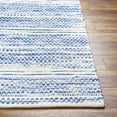 thumbnail image 4 of Mark&Day Wool Rugs, 8x10 Marie Global Dark Blue Area Rug, Blue Beige Carpet for Living Room, Bedroom or Kitchen (8' x 10'), 4 of 6