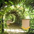 thumbnail image 4 of Muka 6 Pcs Blank Garden Flags with Ruffle, Burlap Lawn Yard Banners, 12" X 18"-Brown, 4 of 8