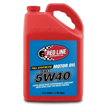 Redline 15405 5W40 Synthetic Motor Oil, Gallon