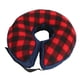 thumbnail image 3 of Collar De Recuperación Inflable Para Mascotas, Evita Que Se Caiga Del Gancho Y La Correa Del Lazo, Collar De Elizabeth Para Perros, Ligero, Lavable, Ajustable Para Poscirugía ANGGREK Tela escocesa roja y negra S, 3 of 8