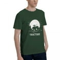 thumbnail image 2 of Graphic Tees Farm Tractor Men's Short Sleeve Standard T-Shirt 150g Dark Green, 2 of 8