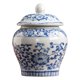 thumbnail image 5 of Tarro de cerámica decorativo con tapa hermética, recipiente para guardar té en el hogar, duradero. Estilo A, 5 of 9