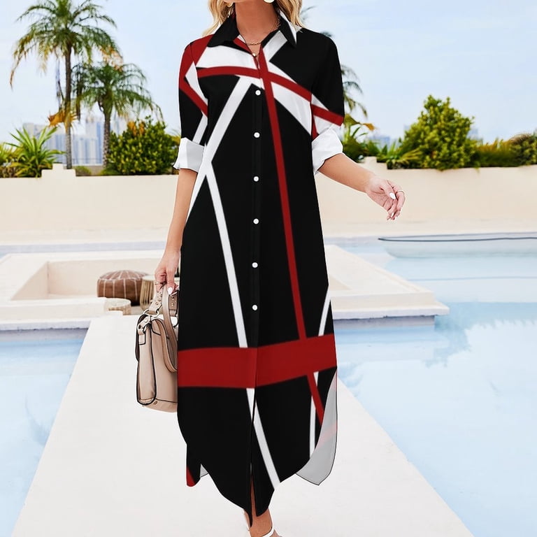 black red and white prom dresses V Neck Blue White Red Black Layered Lace Prom Dresses, V Neck LayeredLace Formal Dresses, US 2 / Black as Pics / With Rush+$19.99