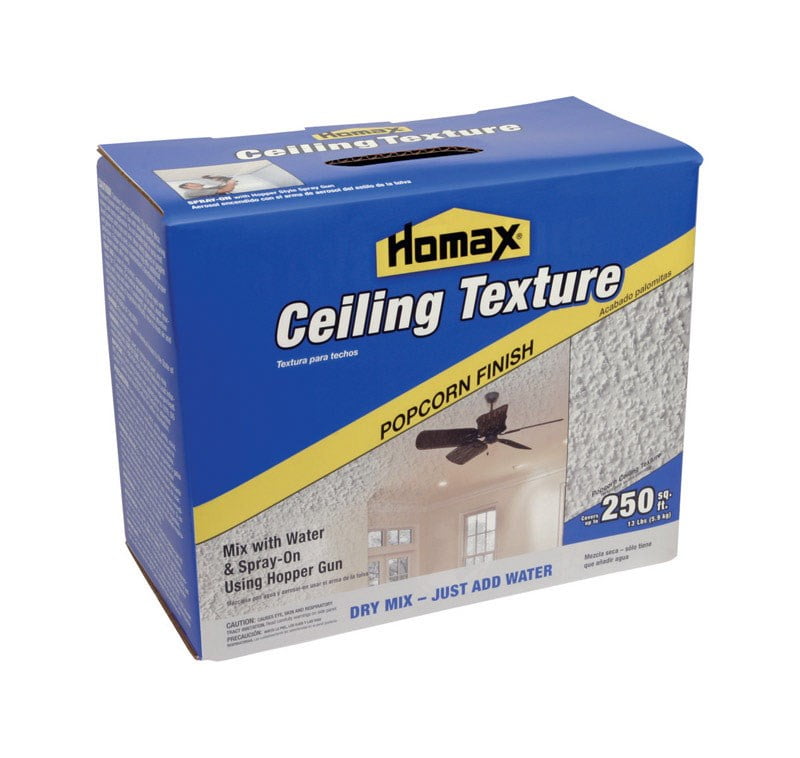 Homax Popcorn Ceiling Texture Dry Mix 13lbs Walmart Com