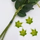 thumbnail image 3 of 100 Uds receptáculo cálices falsos tallos de flores para manualidades flores artificiales sépalos materiales de cálices DIY, 3 of 6