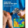 thumbnail image 3 of Pistola de masaje BOB AND BRAD C2 Pro con terapia de calor y frío, 3 of 9