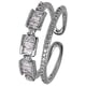 thumbnail image 1 of Mujeres Moda Anillo Abierto Anillos Ajustable Cubic Zirconia Promesa Anillos para Ella Regalos para todos los días Anillos de desgaste, 1 of 7