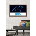 thumbnail image 2 of NFL Carolina Panthers - Logo 21 Wall Poster, 22.375" x 34", Framed, 2 of 3