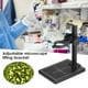 thumbnail image 4 of KKmoon - Soporte para microscopio digital mini, lupa para cámara, soporte ajustable hacia arriba y hacia abajo, soporte universal, base grande con escalas para microscopio digital, 4 of 9
