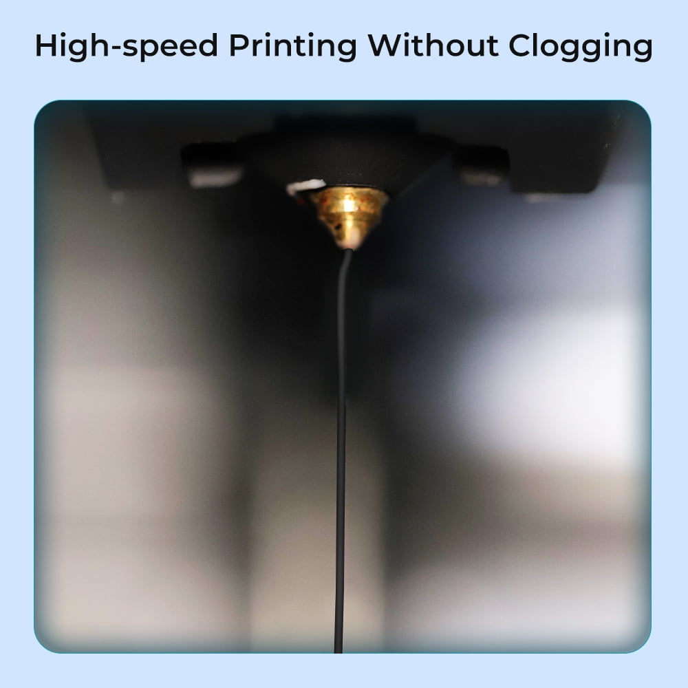 Official Creality Hyper Carbon Fibre PLA Filament High Strength 1.75mm 3D Printing Light Weight No Clog, 1kg(2.2lb)-Dark Green