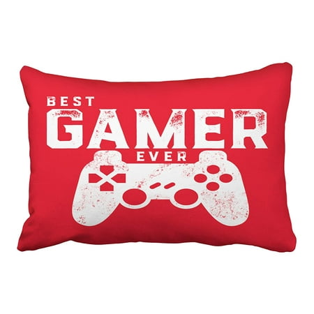 BPBOP Best Gamer Ever For Video Games Geek Pillowcase Cover 20x30