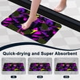 thumbnail image 4 of 1pc Neon colored Abstract Bathroom Rug Bathroom Decor and Accessories- Durable,Anti Slip,And Quick Drying,Suitable For Indoor/outdoor Use - Perfect For Bathrooms,Bedrooms,Kitchens, 4 of 9
