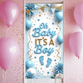 thumbnail image 4 of Blue Theme Baby Shower Banner Boy Announcement Decorative Banner Gender Reveal Decoration for Baby Shower Party Celebration Event, 4 of 7