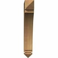 thumbnail image 4 of Ekena Millwork 4"W x 20"D x 28"H Balboa Traditional Rough Sawn Bracket, Western Red Cedar, 4 of 4